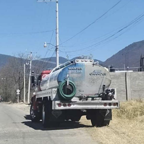 San Agustín Etla decidirá si autoriza que pipas extraigan agua para su venta en la ciudad de Oaxaca